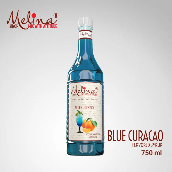 Blue Curacao Flavored Syrup 750ml