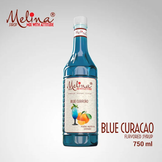 Blue Curacao Flavored Syrup 750ml