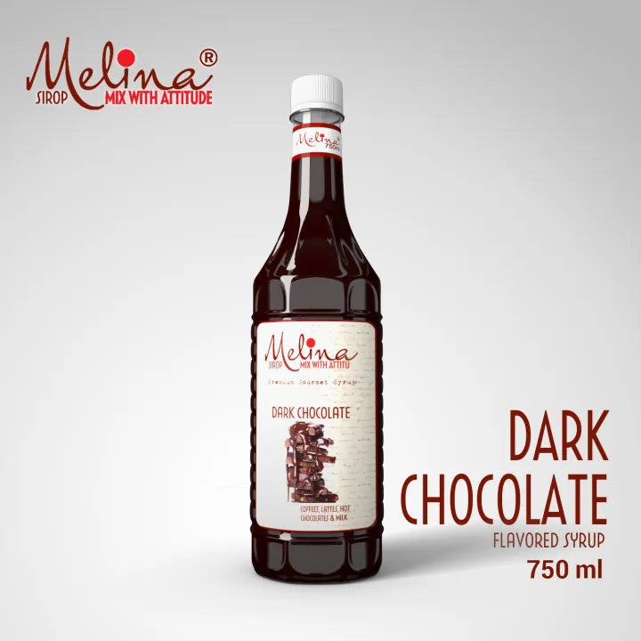 Dark Chocolate Coffee Flavored Syrup - 750ml