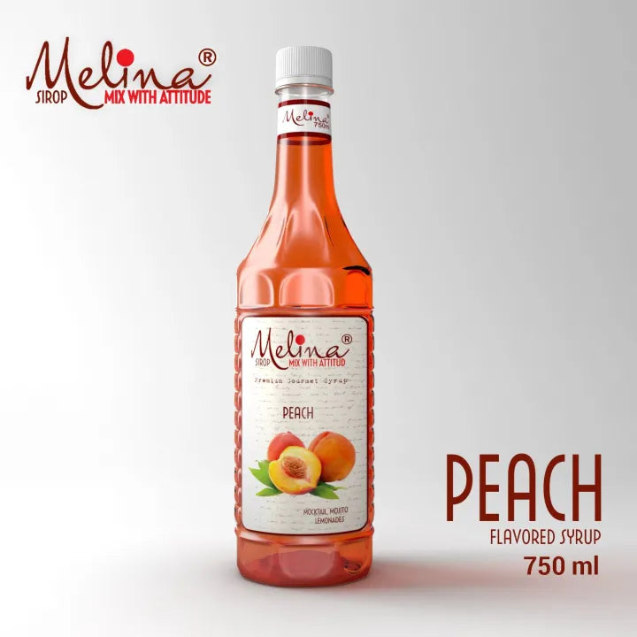 Peach Flavored Syrup - 750ml