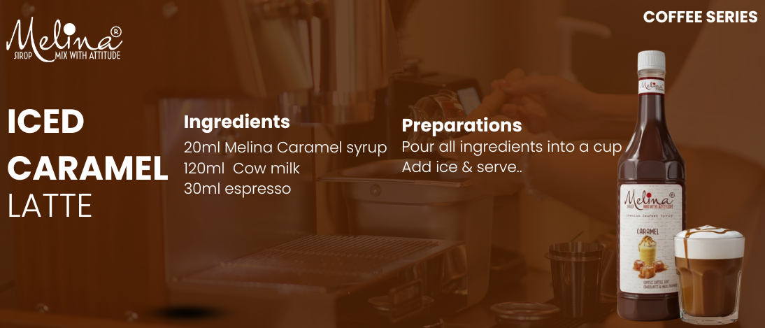 Iced Caramel Latte Recipe – Coffee Shop Style, Made at Home | Melina Pakistan