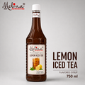 Melina® Lemon Iced Tea Syrup for Iced Teas, Lemonades & Cold Drinks – 750ml