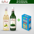 Lemon Lime + Mint Flavored Syrup with Free Ice Pop Pack