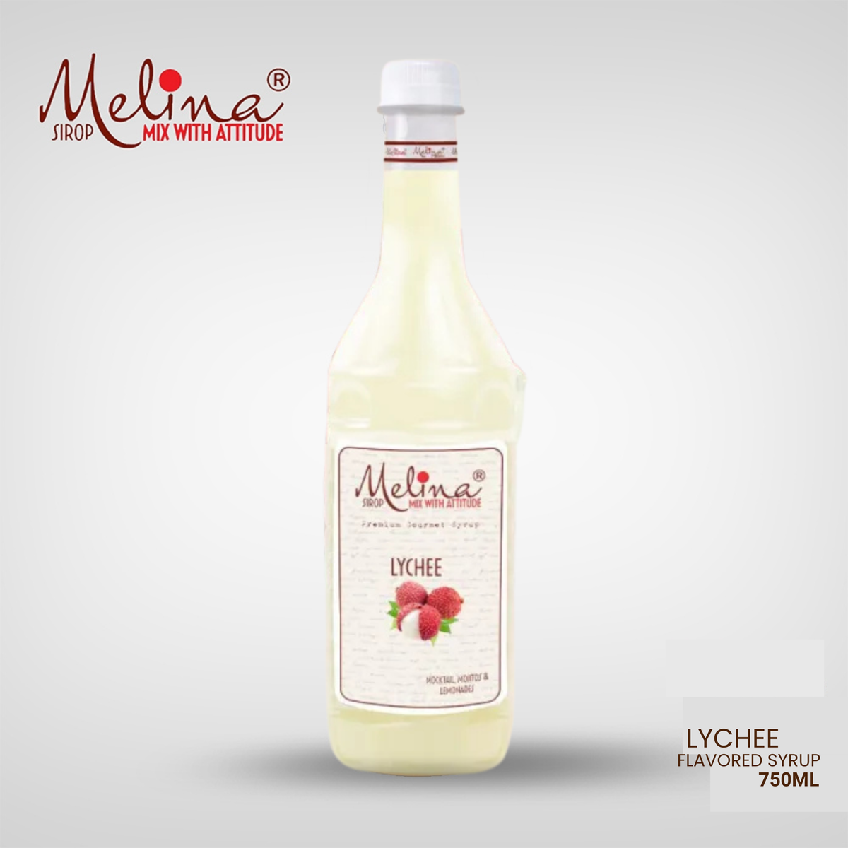 Lychee Flavored Syrup 750ml