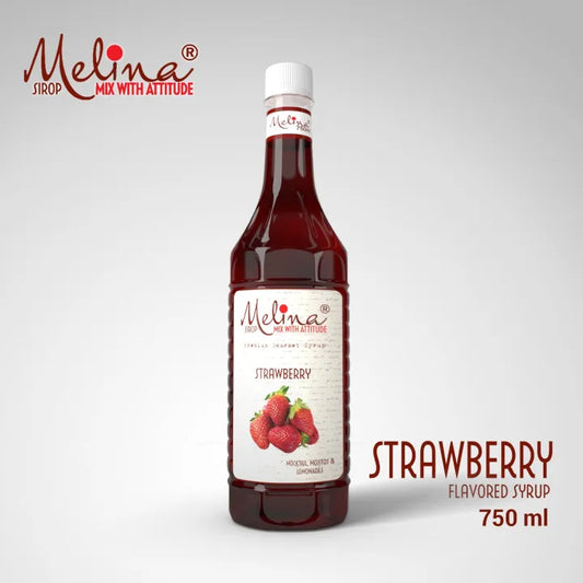 Strawberry Flavored Syrup 750ml